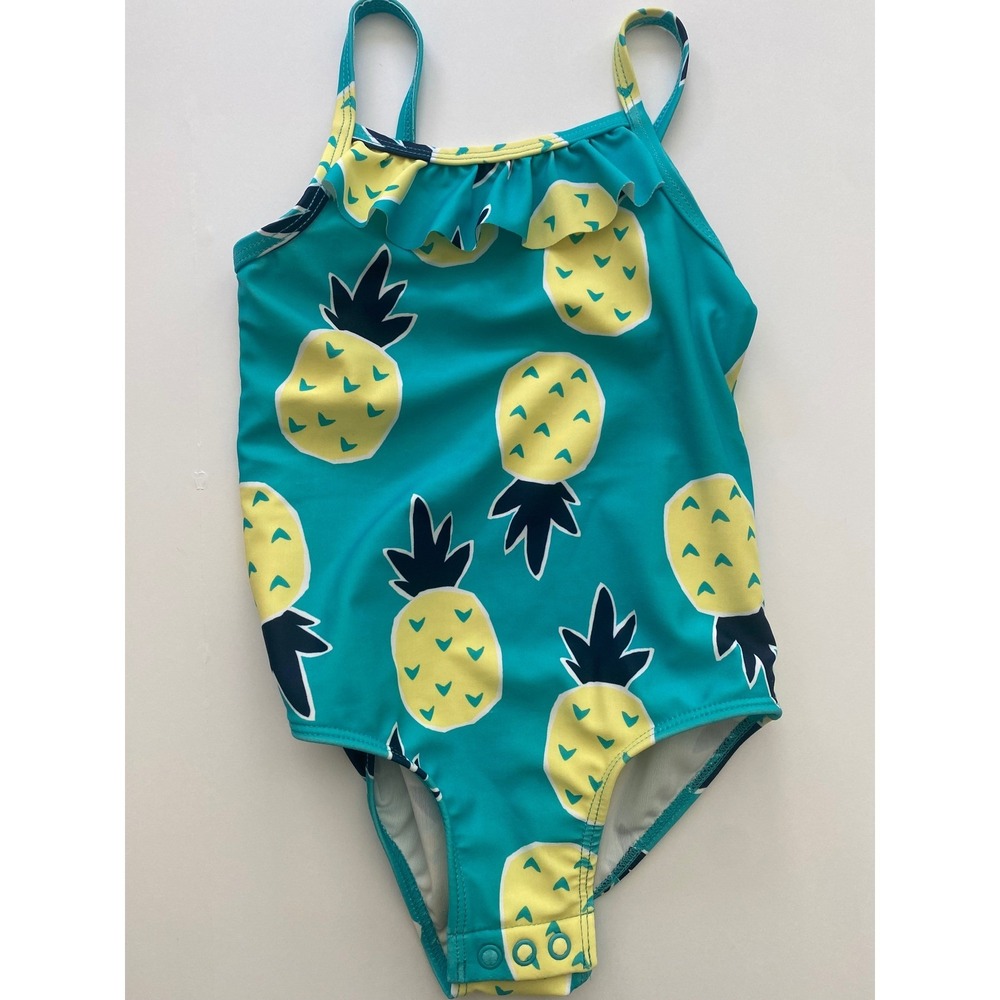 Carters 24M Toddler Girls Pineapple Print Swimsuit One Piece Swimwear